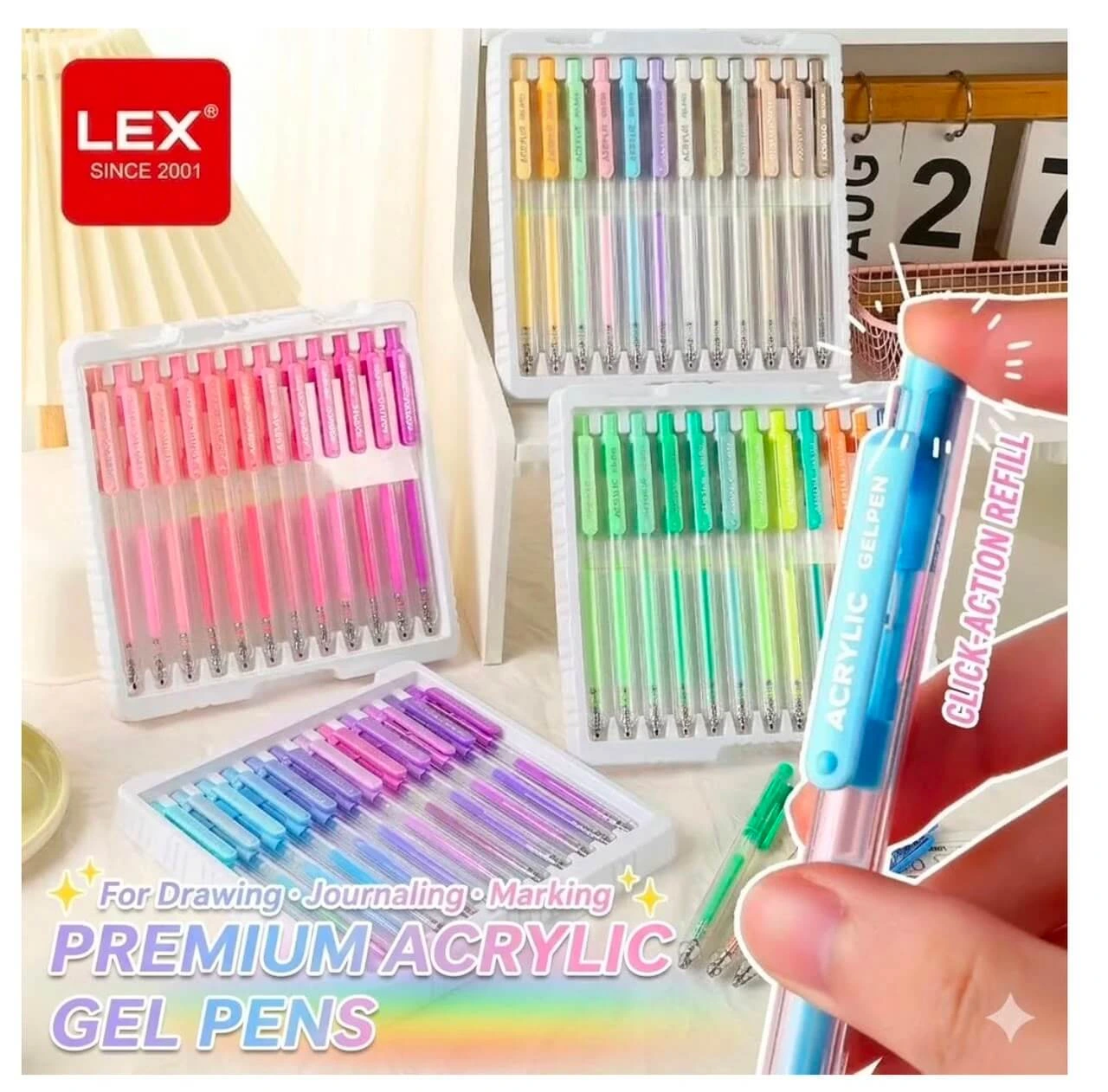 LEX Acrylic Painting Gel Pen - Image 4